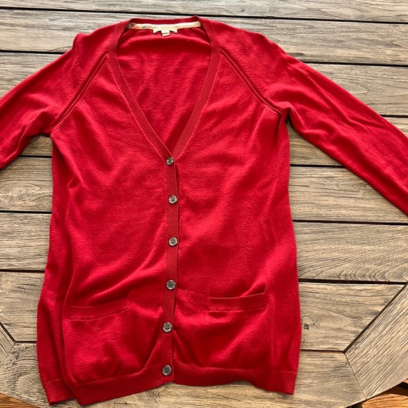 BURBERRY BRIT CARDIGAN SWEATER - Picture 1 of 11